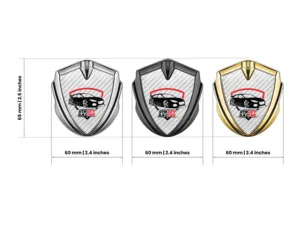 Custom Fender Badge Modern Look High-End 